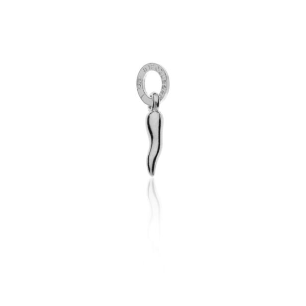 Corno Mini Argento 925 Anticato