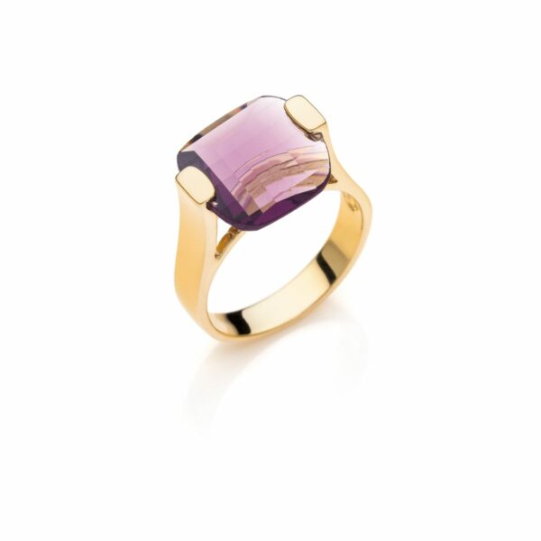 Anello Gilda Argento 925 Dorato - immagine 4