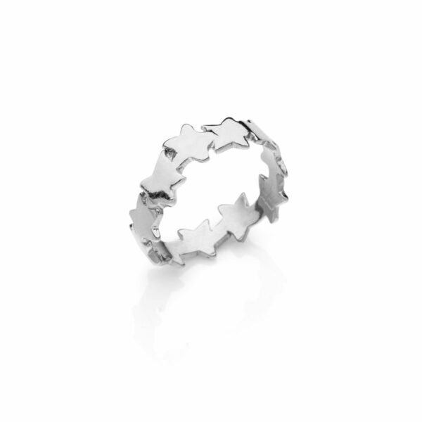 Anello Millestelle Argento 925 Rodiato