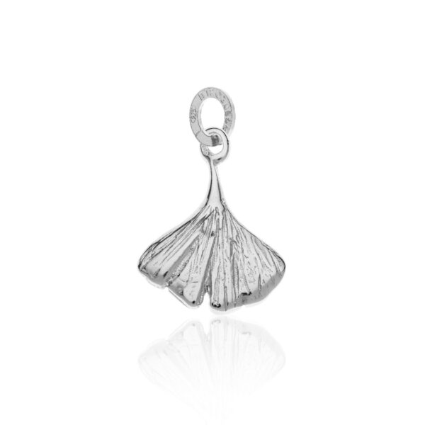 Ginkgo Piccolo Argento 925 Rodiato - immagine 2