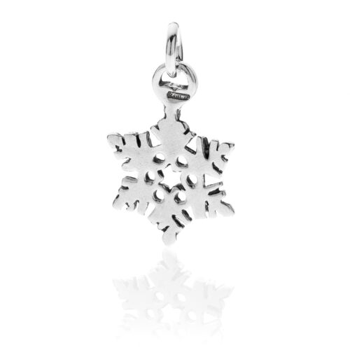 Fiocco di neve Argento 925 Anticato