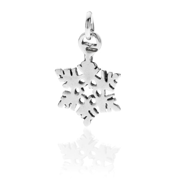 Fiocco di neve Argento 925 Anticato