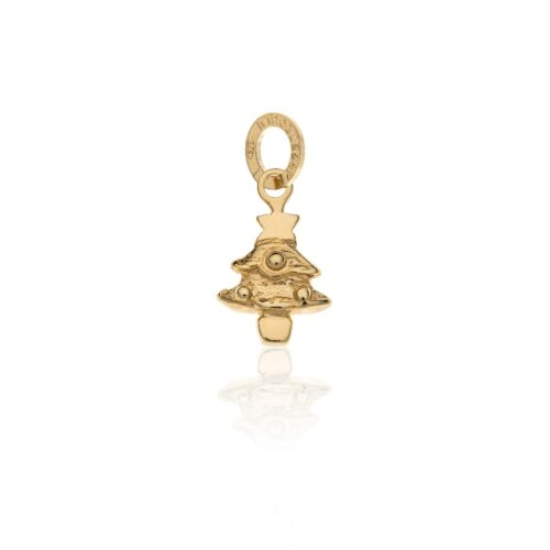 Mini Albero di Natale Argento 925 dorato