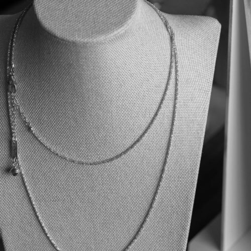Choker Penelope 85 Argento 925 Rodiato