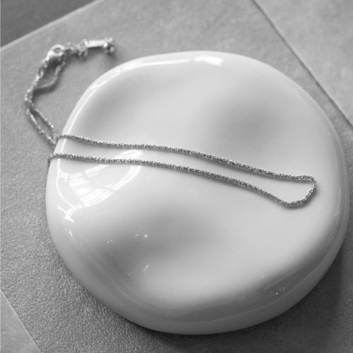 Choker Penelope 42 Argento 925 Rodiato