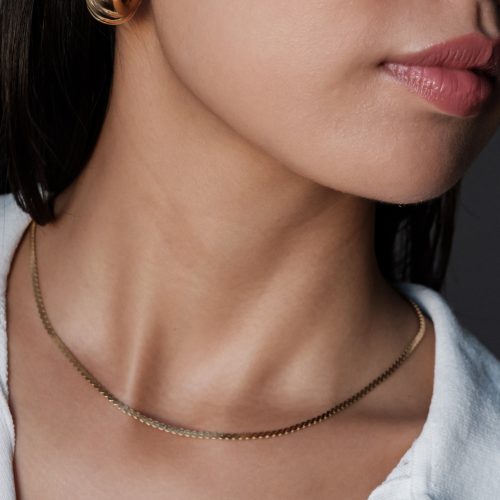 Choker Clio 45 Argento 925 Dorato