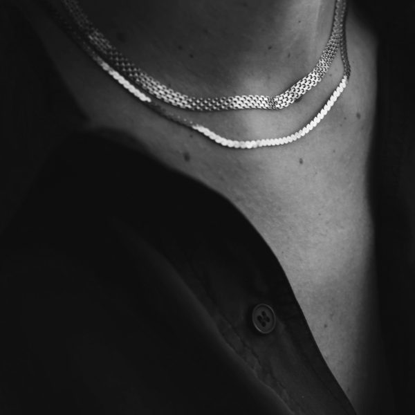 Choker Clio 45 Argento 925 Rodiato - immagine 3