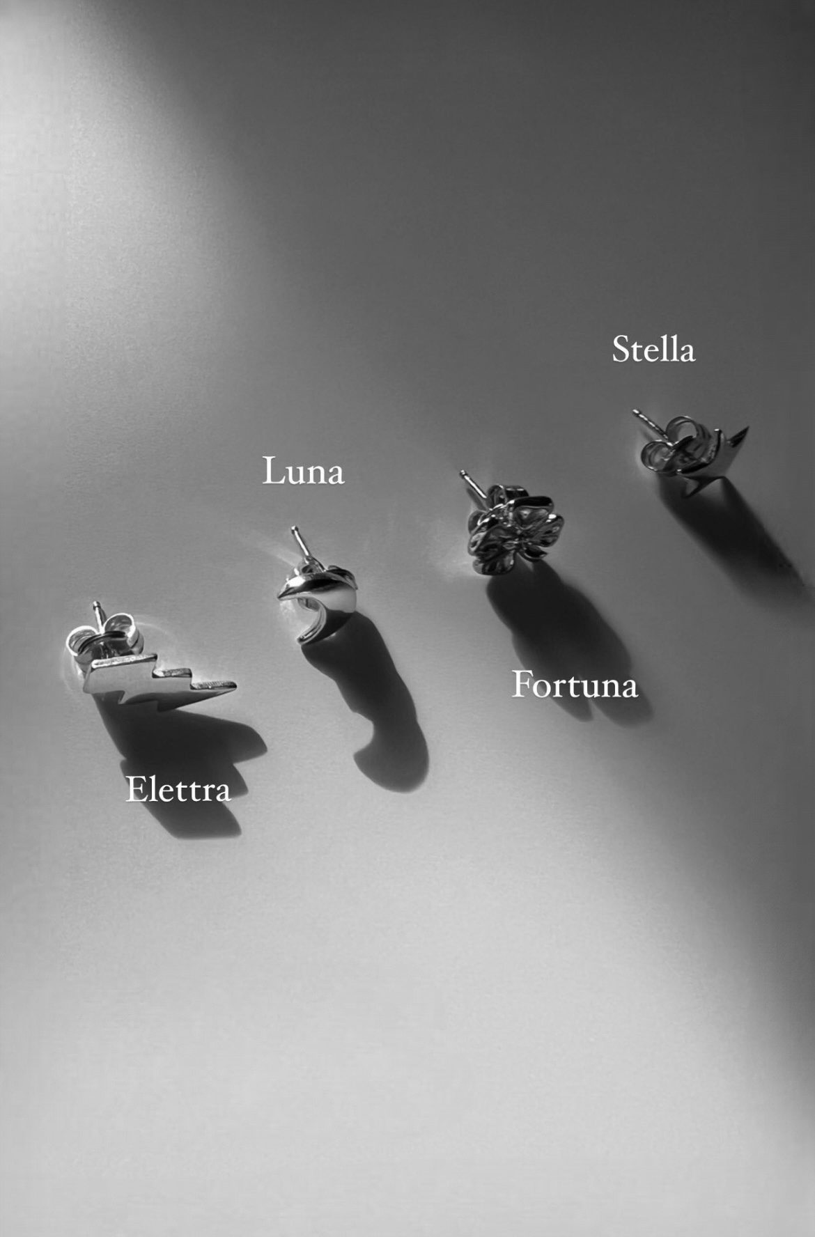Orecchini A Perno Fulmine In Argento Sterling 925 Tuscany Silver – Ipoallergenici, Regalo In Confezione Elegante
