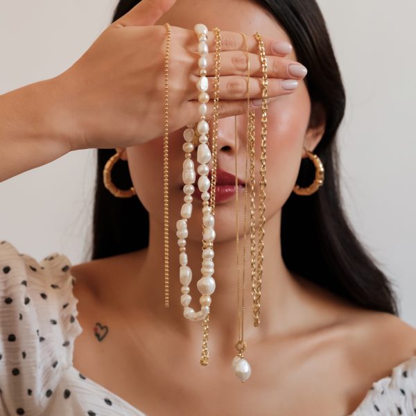 Perla TE (misura grande) Argento 925 Dorato - immagine 4