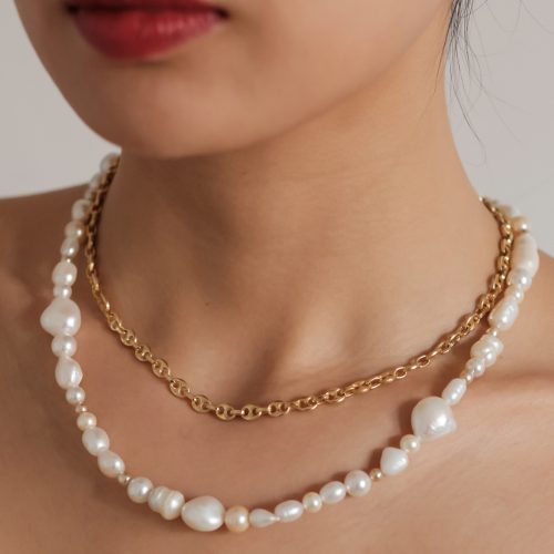 Choker Senza Fine Argento 925 Dorato
