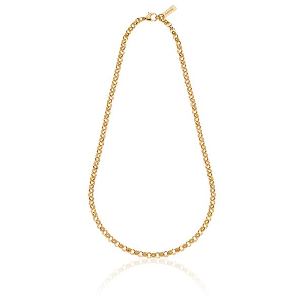Choker Marina Di Grosseto 50 Argento 925 Dorato - immagine 2