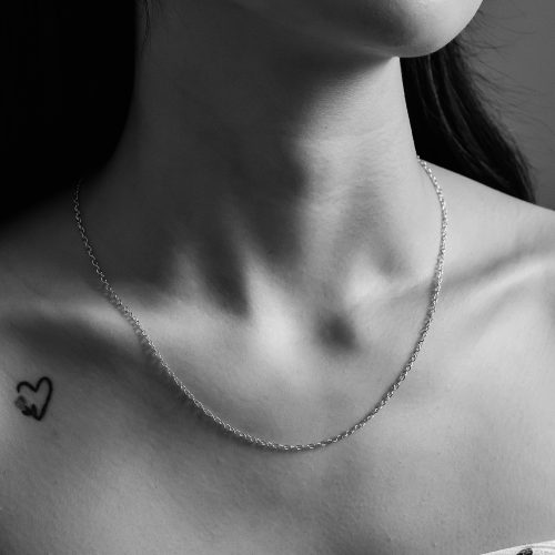 Choker Luce 50 Argento 925 Rodiato