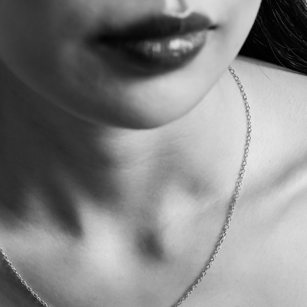 Choker Luce 43 Argento 925 Rodiato