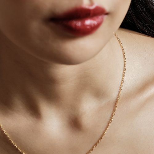 Choker Luce 43 Argento 925 Dorato