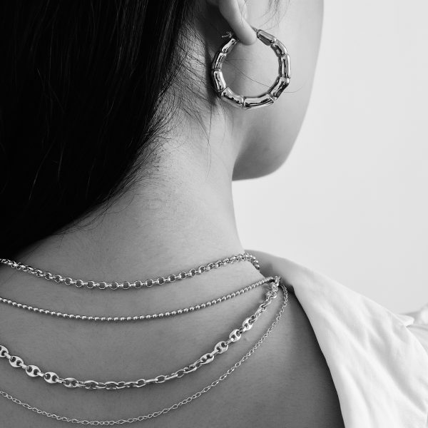 Choker Luce 50 Argento 925 Rodiato - immagine 4